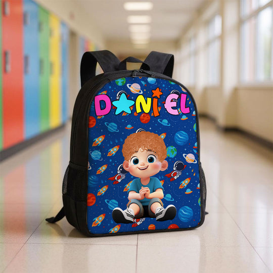 Custom Name Backpack for Kids, Unique Designs for Boys & Girls, Back to School Backpack