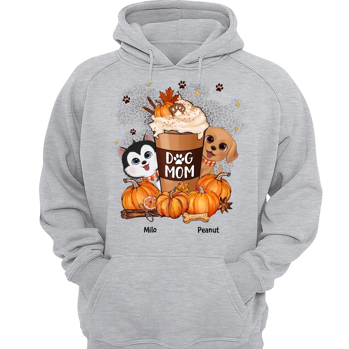 Dog Mom Pumpkin Spice Latte Personalized Shirt