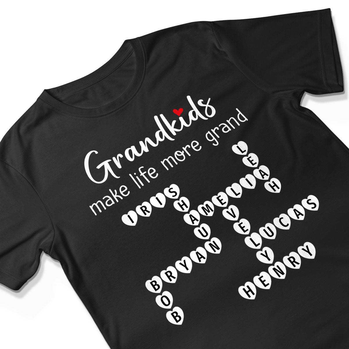 The Greatest Gift You Ever Know Crossword Puzzle Art - Personalized Shirt - Gift For Grandma, Gift For Mom