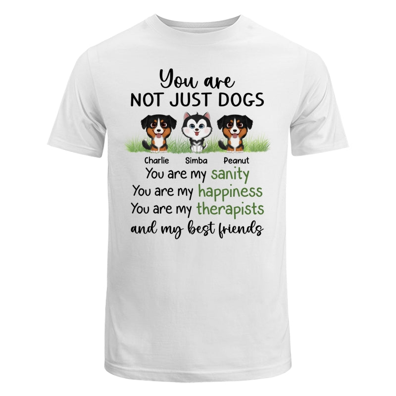 Watercolor Cute Dogs Sanity Best Friends Personalized Shirt
