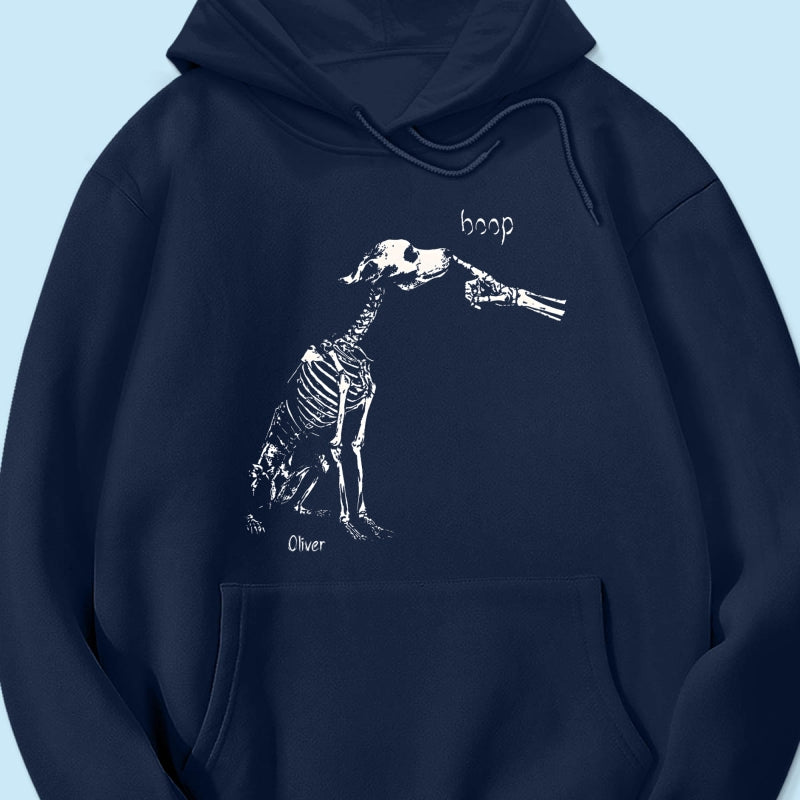 Skeleton Boop Dog Halloween - Personalized Shirt - Halloween Gift, Gift For Dog Lovers