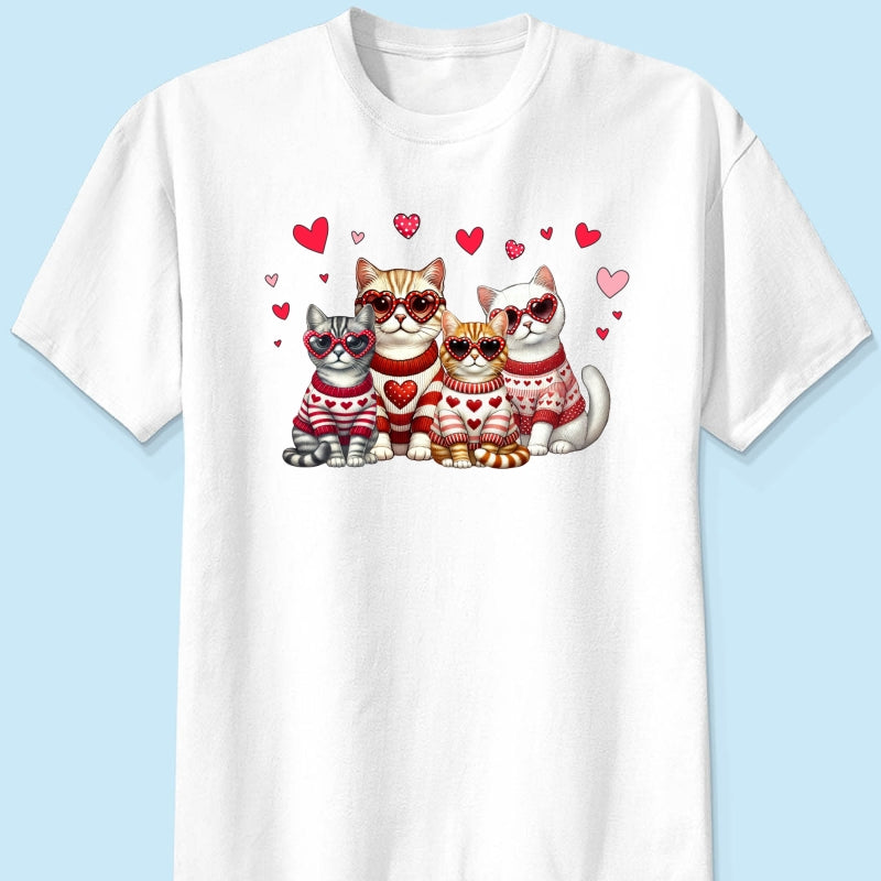 Cat Mom Personalized Shirt, Trendy  Cat Lover Tee, Gift for Cat Moms Cat Dad