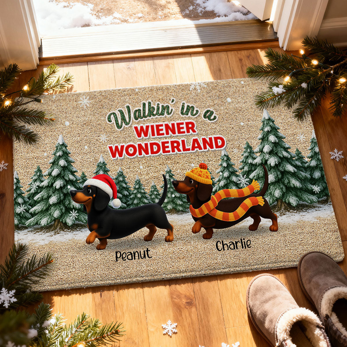 Upsell Christmas Merry And Bright Card (HW)