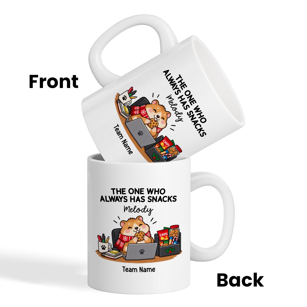 Funny Office Character Workplace Identity - Personalized Mug - Funny Gift For Coworkers, Colleagues, Secret Santa Gift