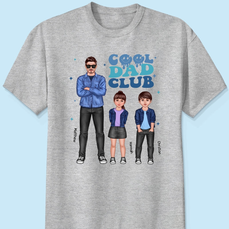 Cool Dad Club Personalized Shirt