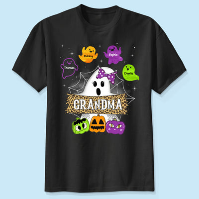 Grandma Mom Boo Crew Personalized Shirt