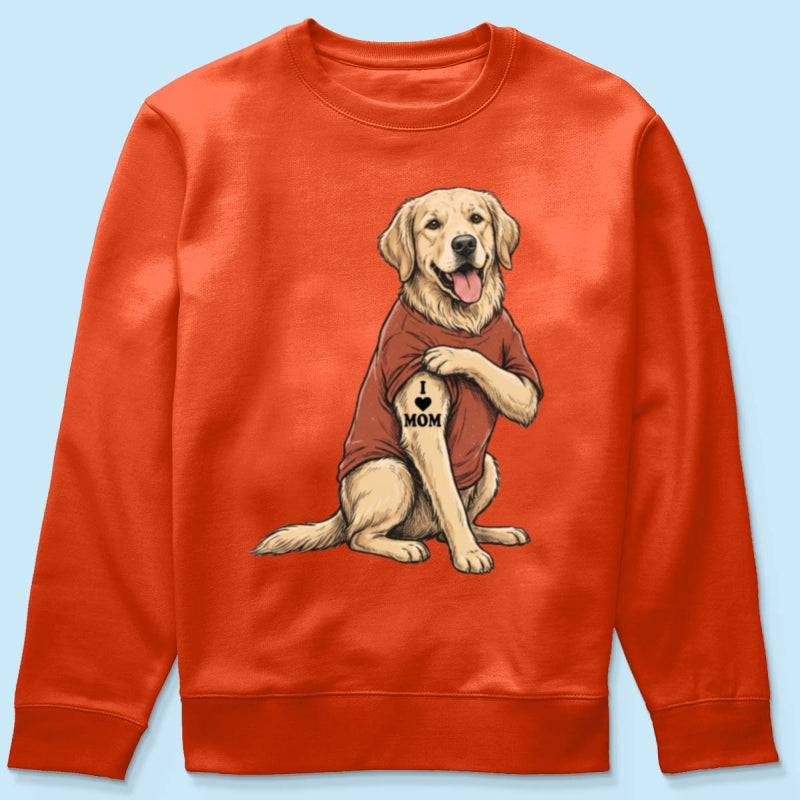 Custom Tattooed Dog Cat Pet from Photo - Personalized Shirt - Gift for Dog Mom, Dog Dad, Cat Mom, Cat Dad