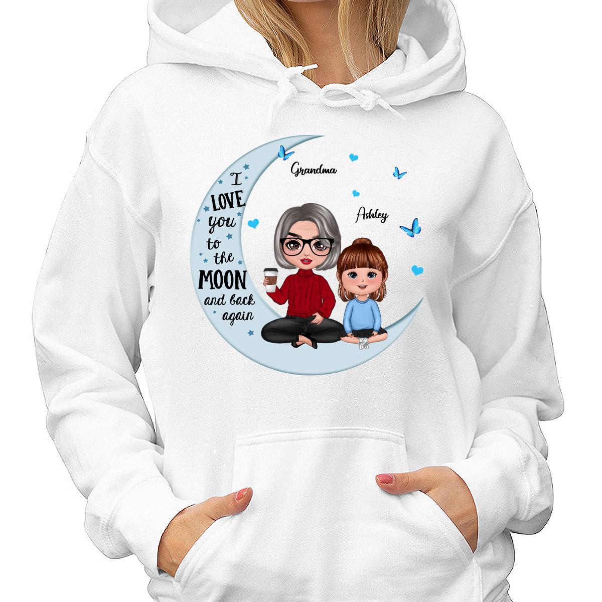 Doll Grandma Grandkids Blue Moon Personalized Shirt