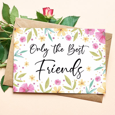 Only the best friends.