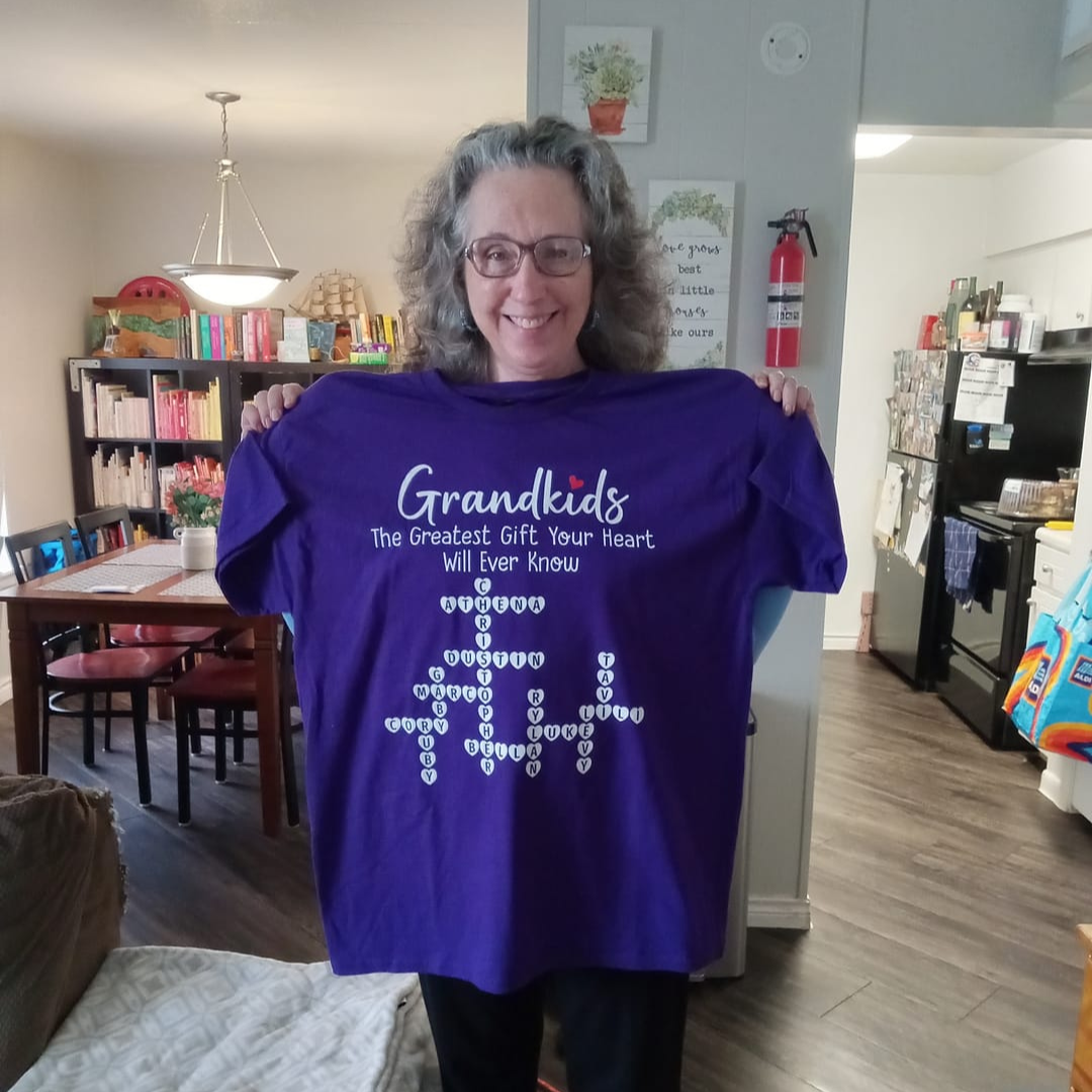 The Greatest Gift You Ever Know Crossword Puzzle Art - Personalized Shirt - Gift For Grandma, Gift For Mom