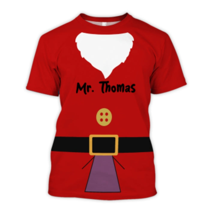 Halloween Dwarf With Beard Personalized Group Matching Shirt, Halloween Group Costume For Family, Friends, Colleagues
