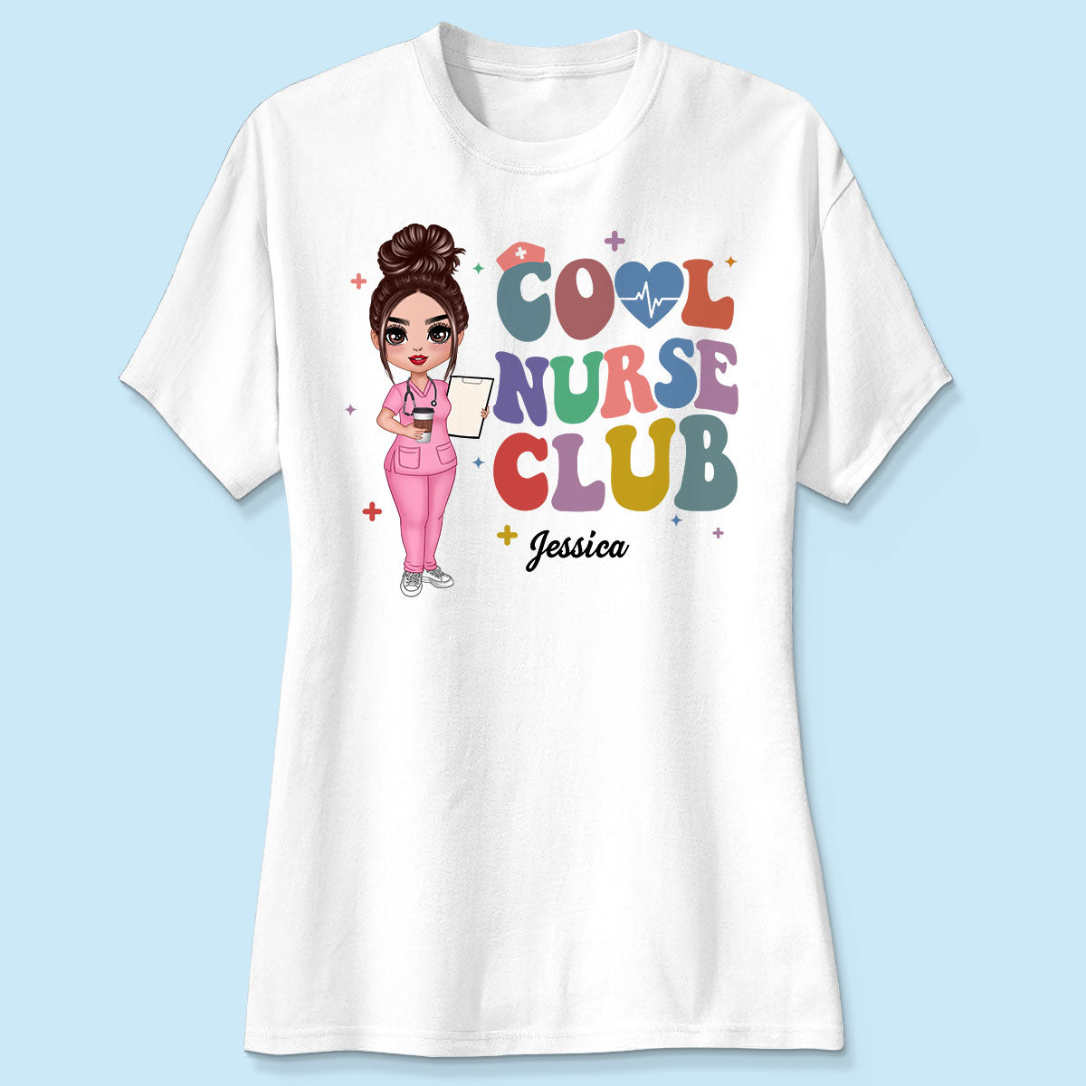 Cool Nurse Club Personalized Shirt
