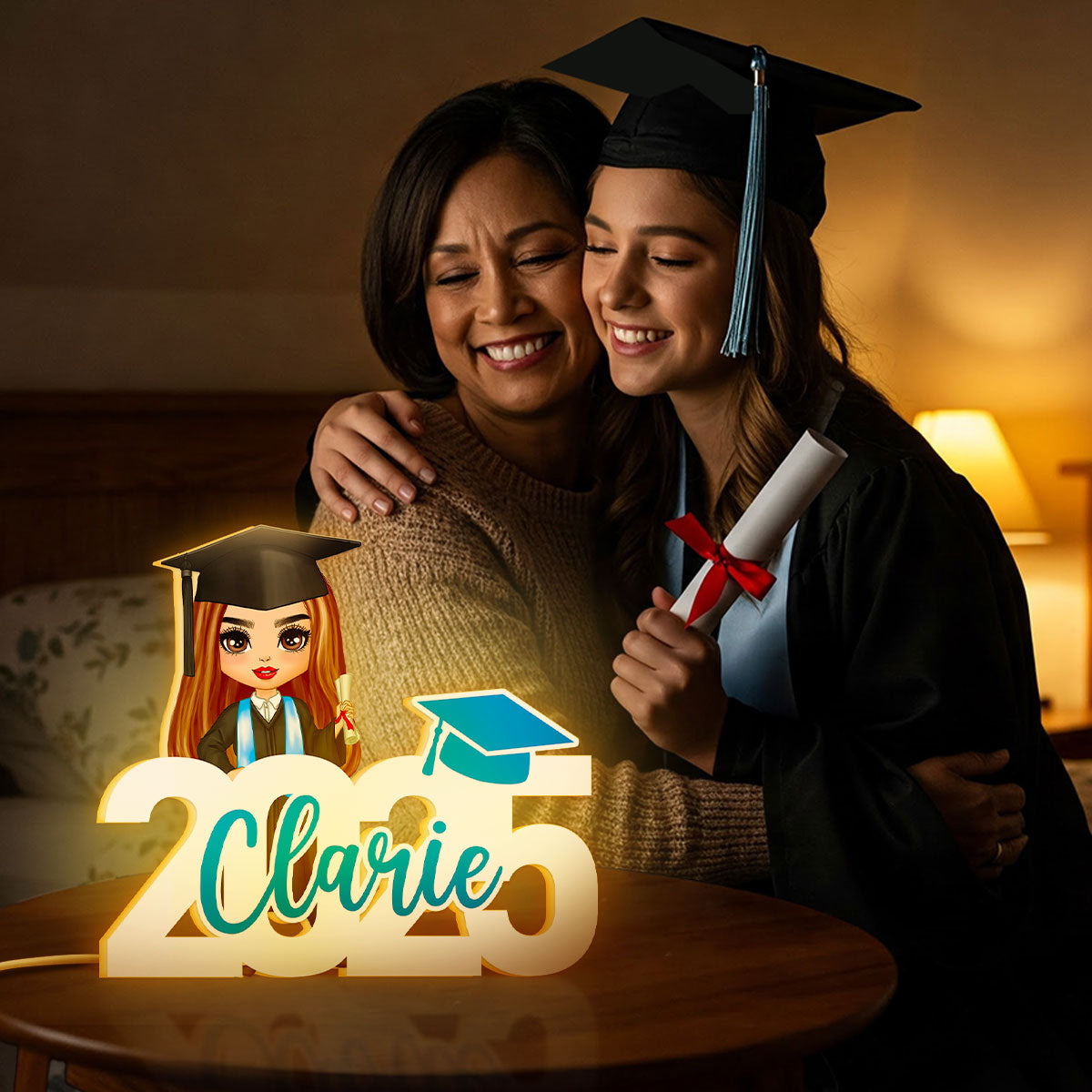 2025 Graduation New Chapter - Personalized Light Box - Graduation Gift