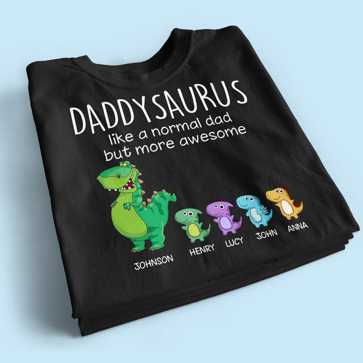 Grandpasaurus And Kids Personalized Shirt