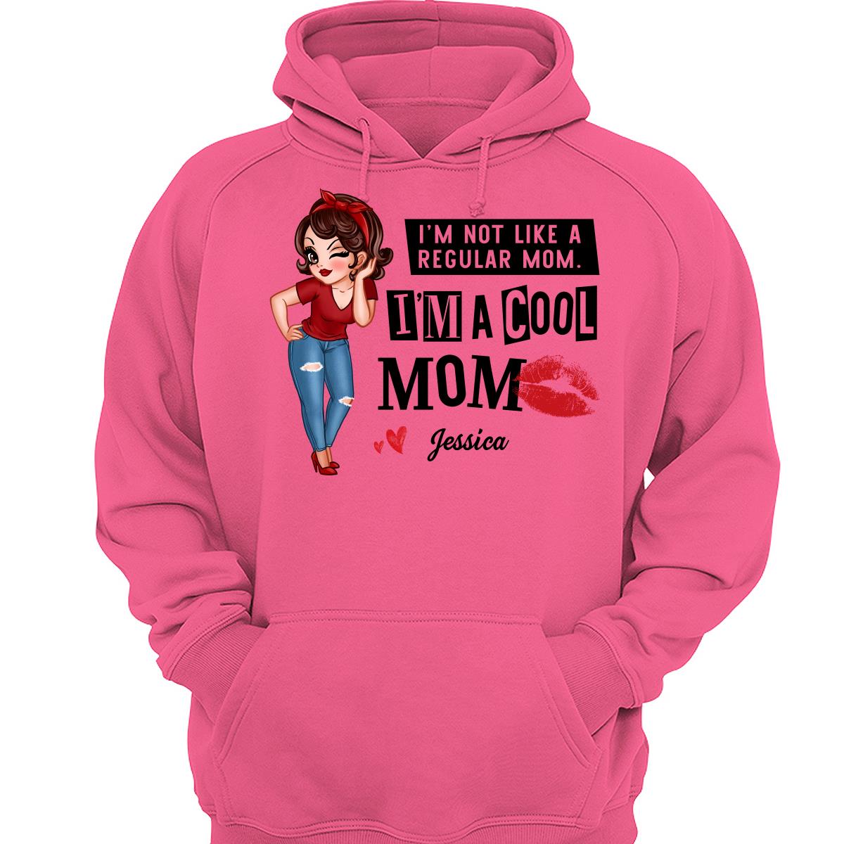Cool Mom Not Regular Mom Personalized Shirt
