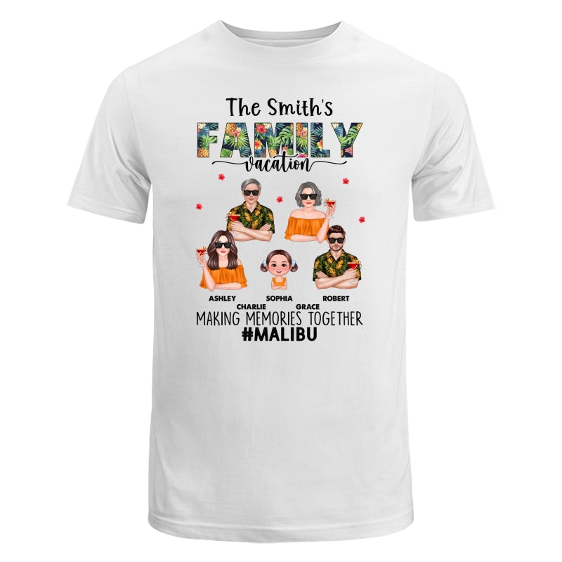 Family Summer Vacation Personalized Shirt
