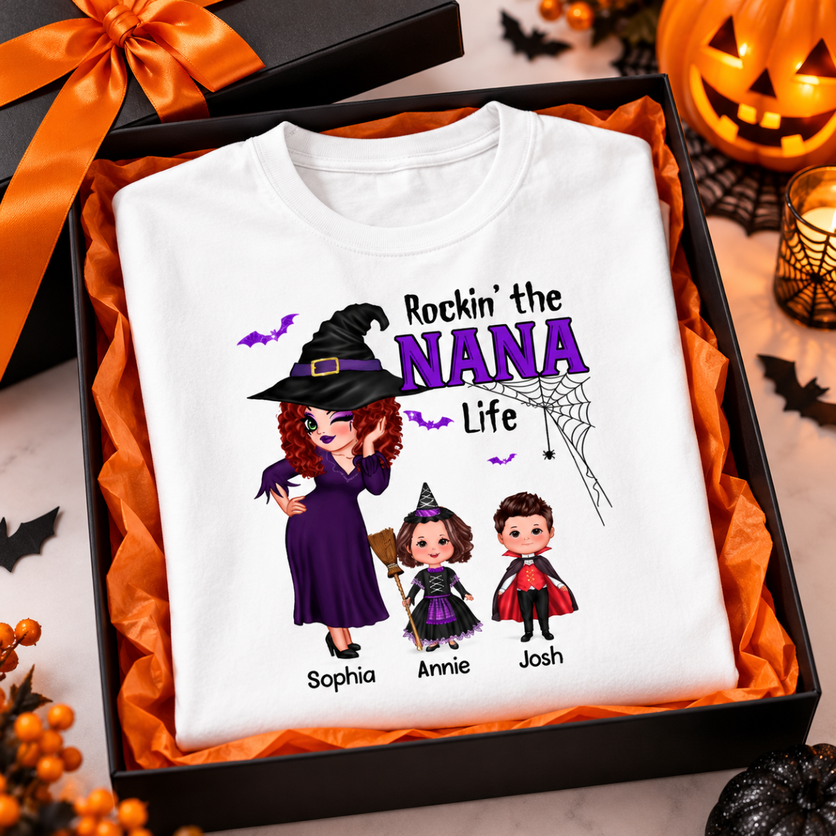 Pretty Woman Halloween Rockin‘ The Grandma Mom Life Personalized Shirt