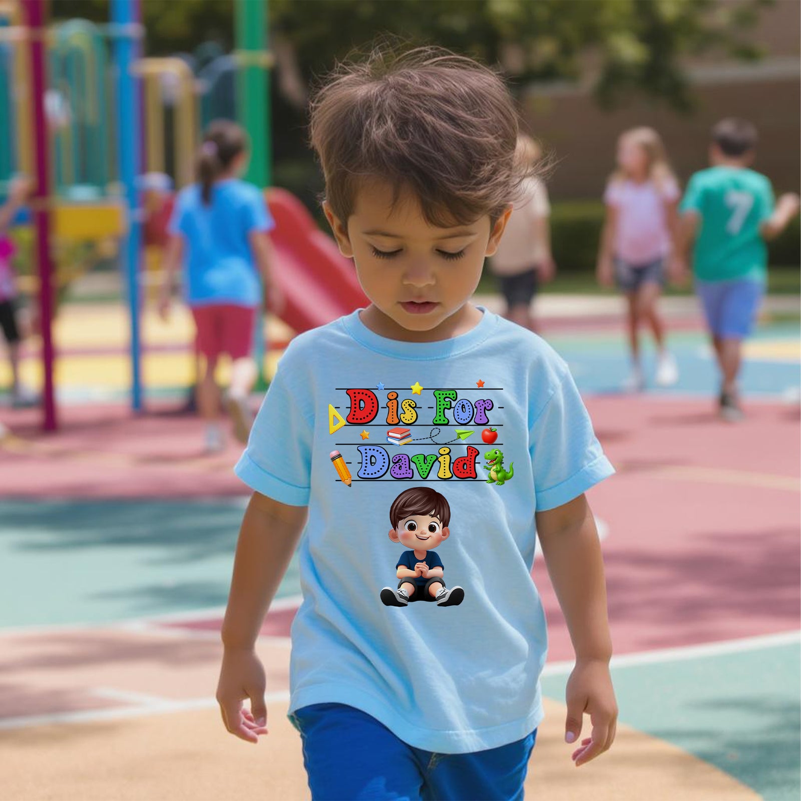 Back To School Kids Shirt, Personalized Alphabet Kids Shirt