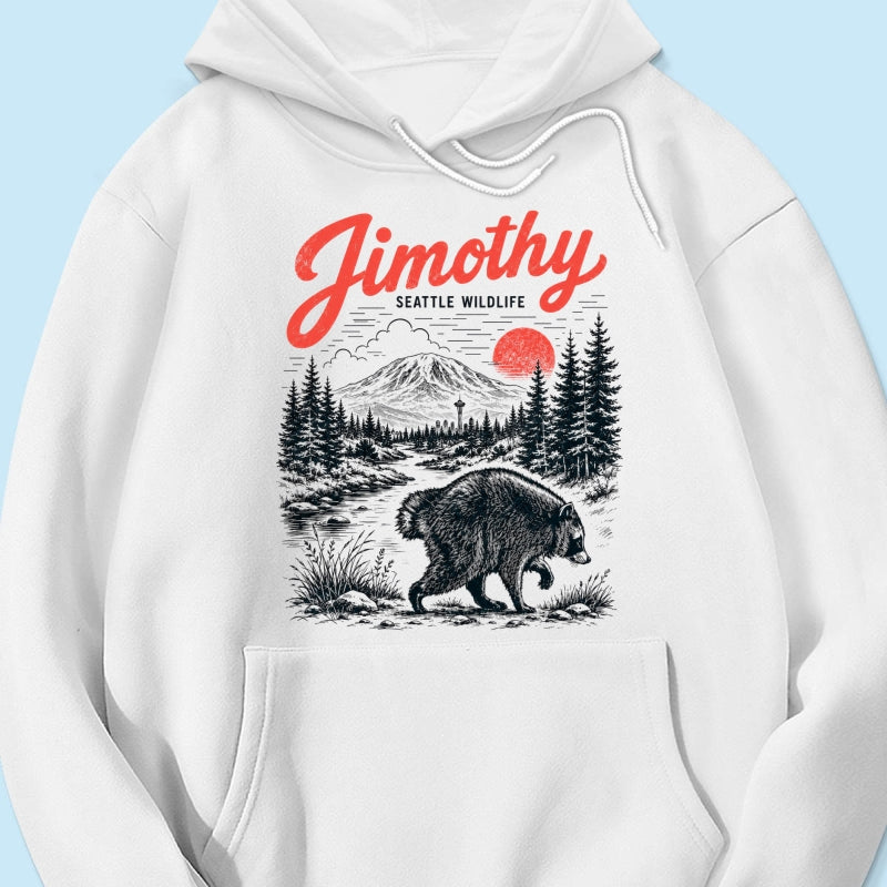 Loveable Viral Seattle Jimothy Raccoon Shirt - Trending 2026 Shirt