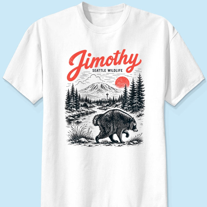 Loveable Viral Seattle Jimothy Raccoon Shirt - Trending 2026 Shirt