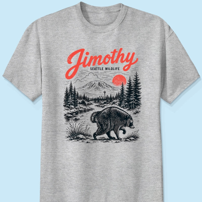 Loveable Viral Seattle Jimothy Raccoon Shirt - Trending 2026 Shirt