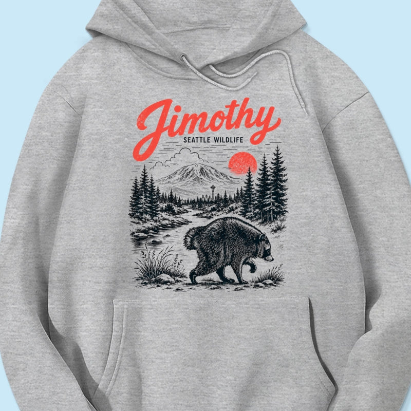 Loveable Viral Seattle Jimothy Raccoon Shirt - Trending 2026 Shirt