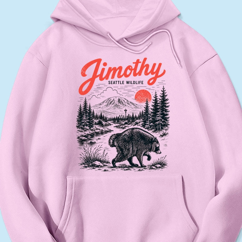 Loveable Viral Seattle Jimothy Raccoon Shirt - Trending 2026 Shirt