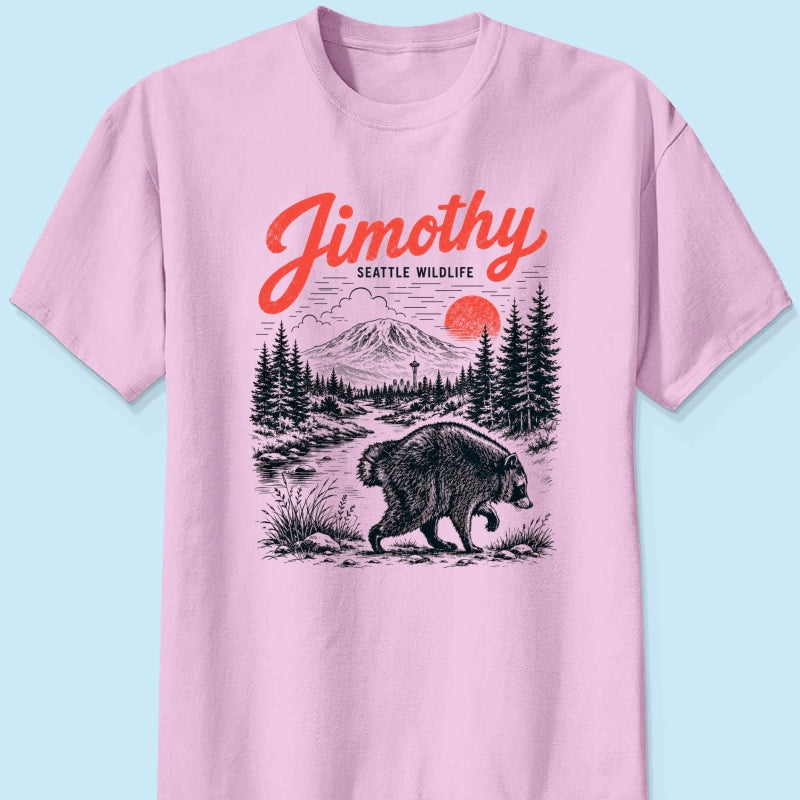 Loveable Viral Seattle Jimothy Raccoon Shirt - Trending 2026 Shirt