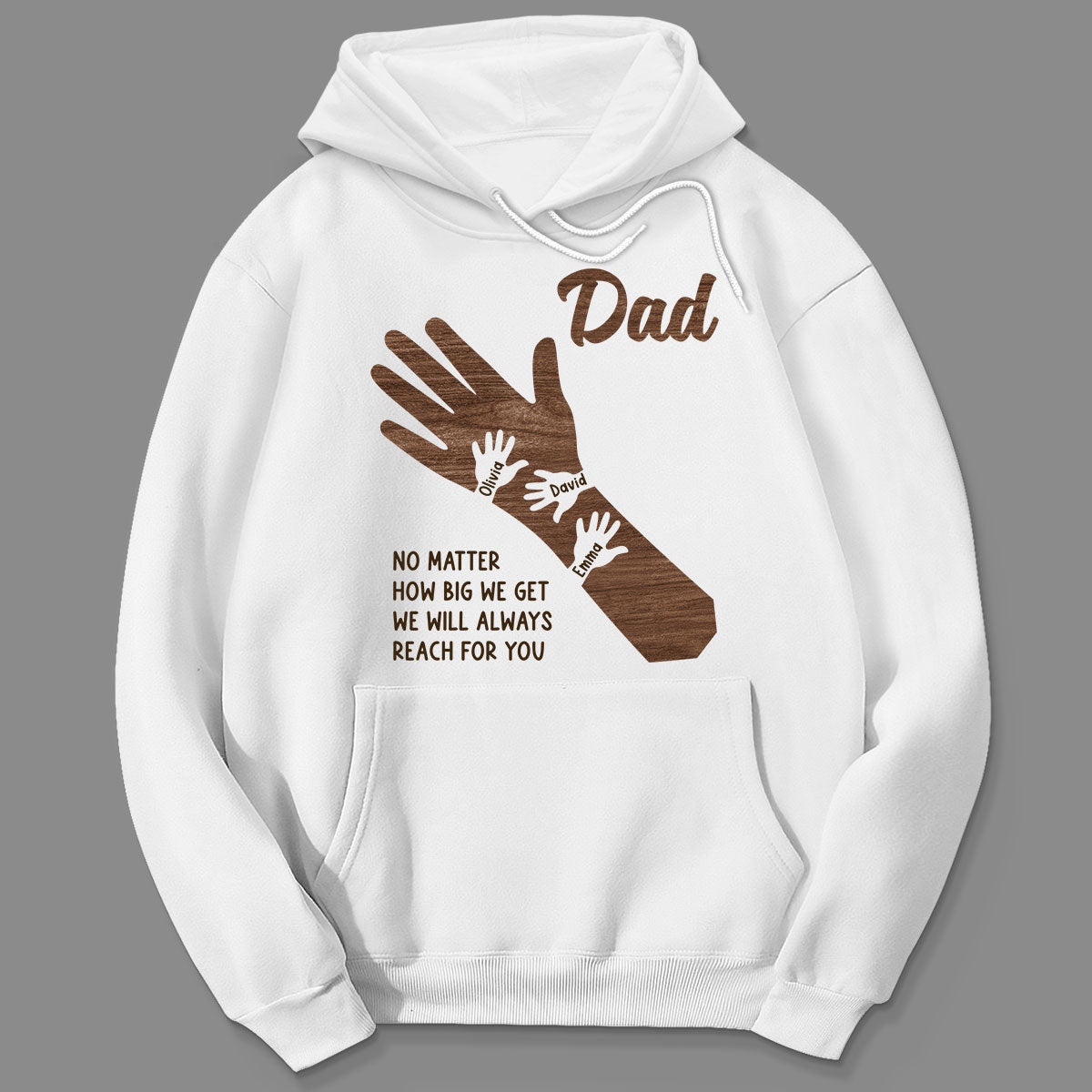 No Matter How Big We Get Personalized Shirt, Gift For Dad