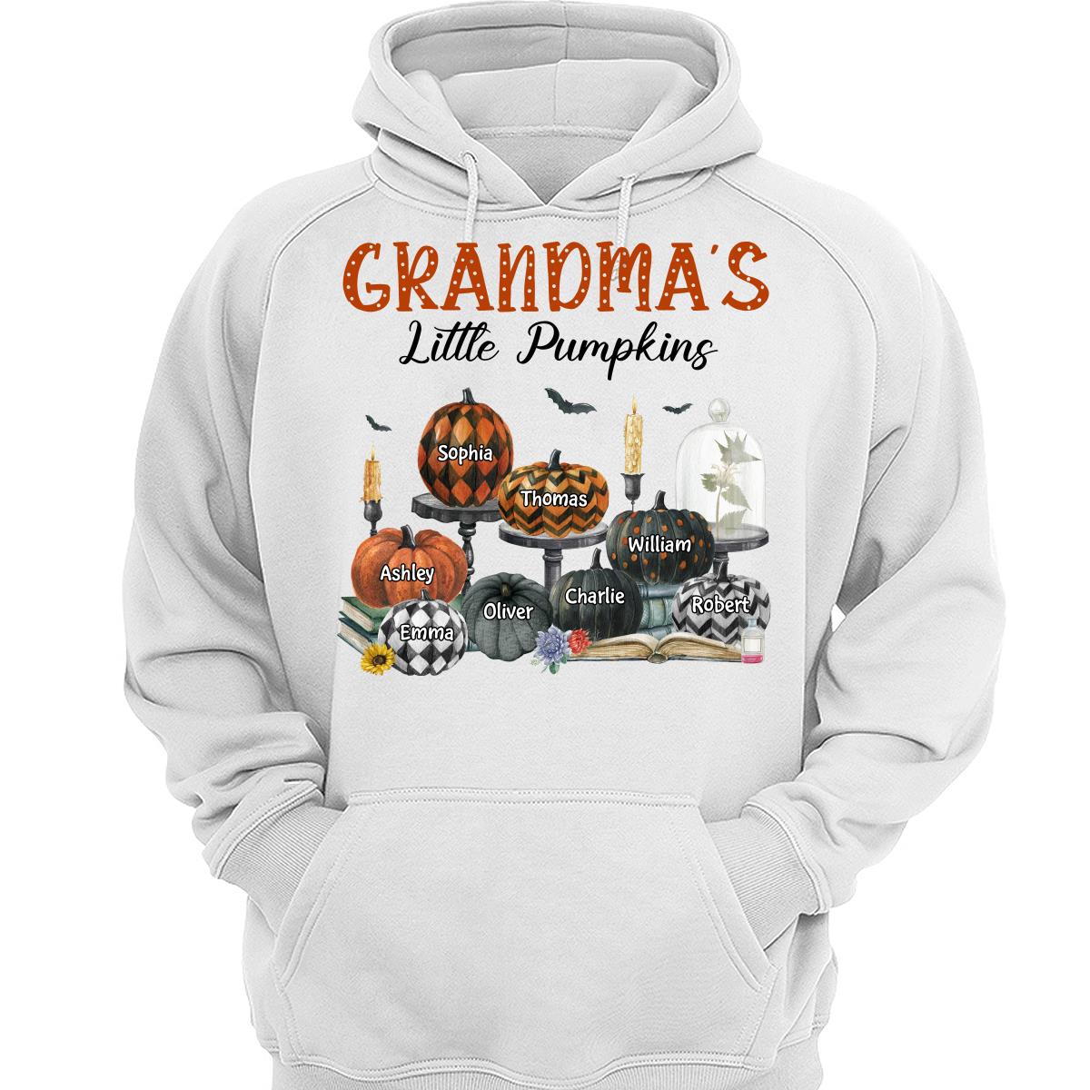 Grandma‘s Pumpkin Patch Halloween Personalized Shirt