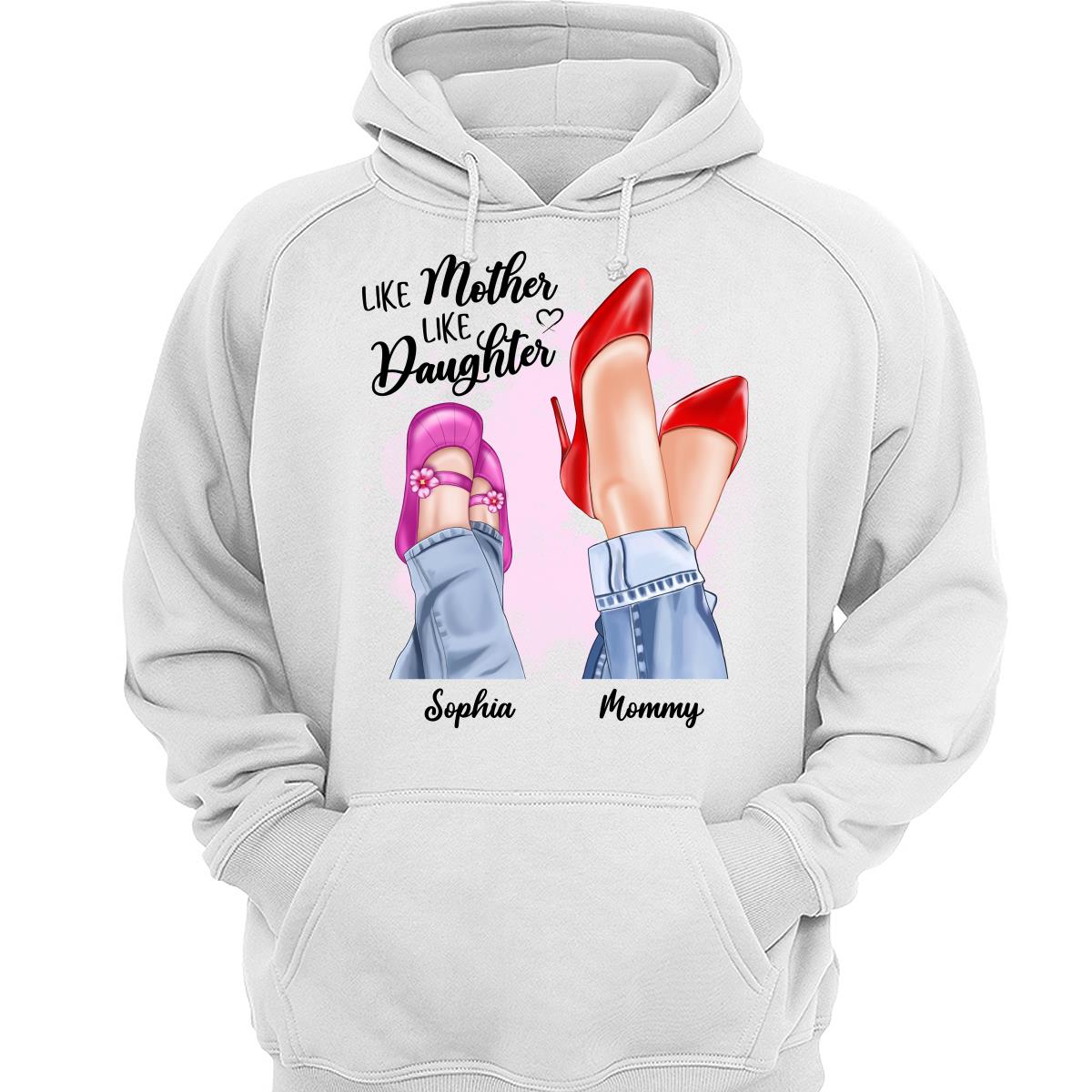 Like Mother Like Daughters Sons Gift For Mom Personalized Shirt