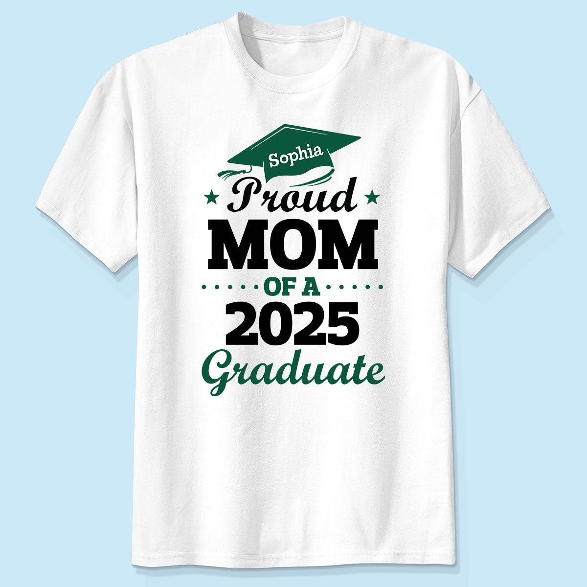 Proud Family Of Graduate Graduation Senior Mom Dad Grandma Grandpa Personalized Shirt