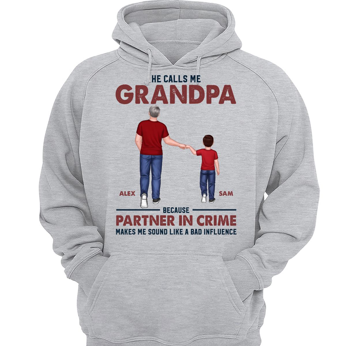They Call Me Dad Grandpa Punch Hands Personalized Shirt