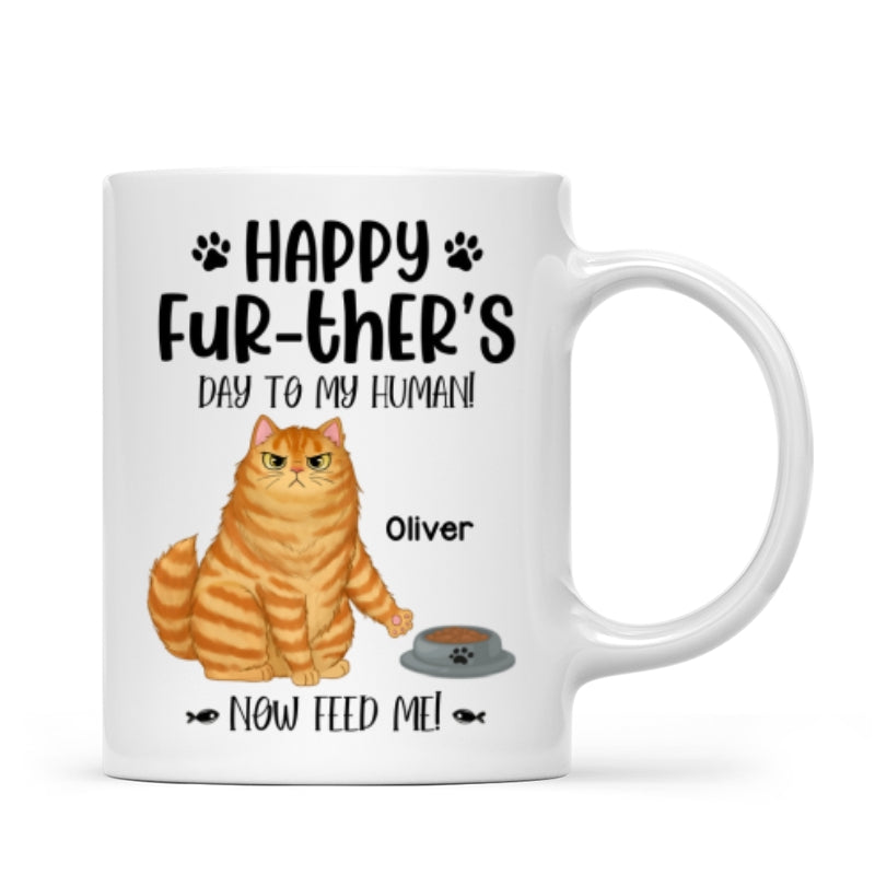 Happy Further‘s Day Sassy Cats Personalized Mug