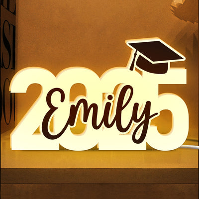 Class Of 2025 Graduation - Personalized Light Box - Graduation Gift, Graduation Keepsake, Decoration