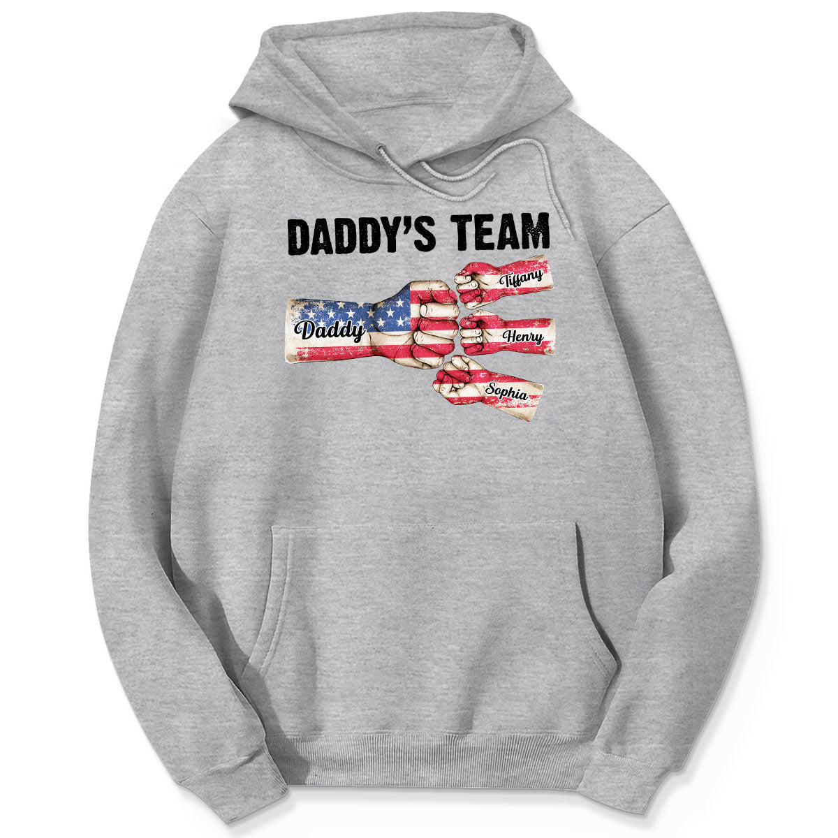 American Daddy‘s Team Personalized Shirt