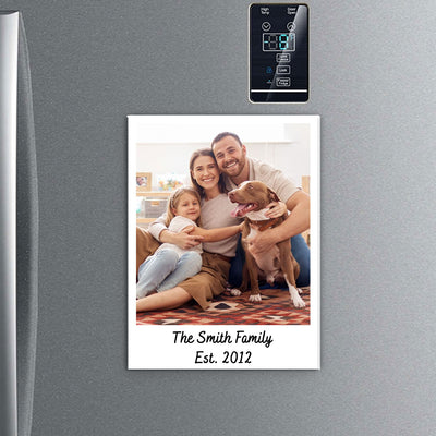 Family Couple Photo Frame Personalized Acrylic Fridge Magnet