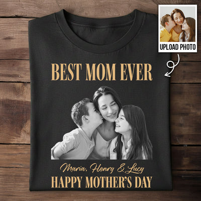 Trending Vintage Best Mom Ever - Personalized Shirt - Mother's Day Gift For Mom