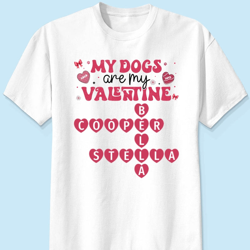 My Dogs Cats Are My  Crossword Puzzle Art  Gift For Pet Lover Personalized Shirt