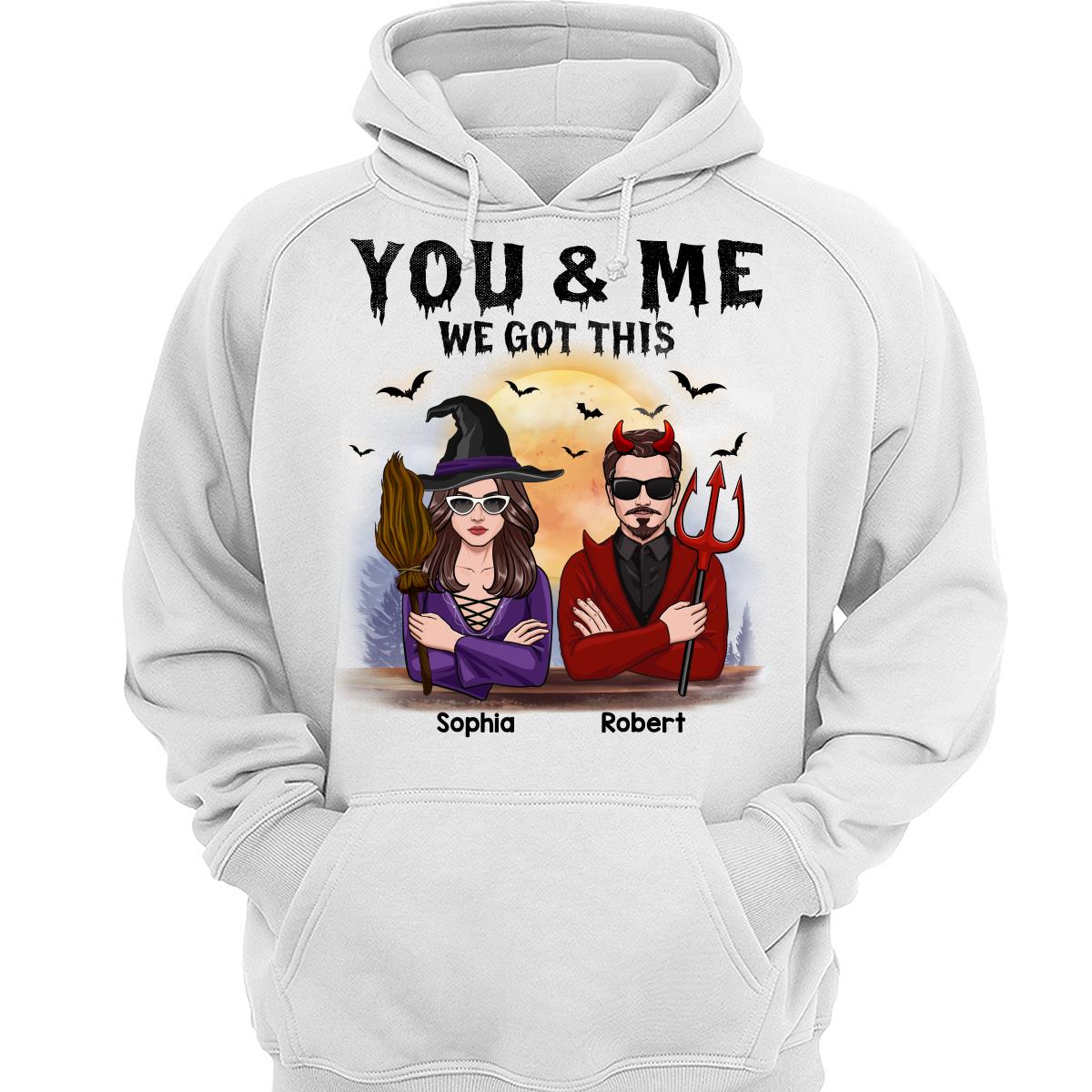 Couple Together Since Halloween Personalized Matching Shirt