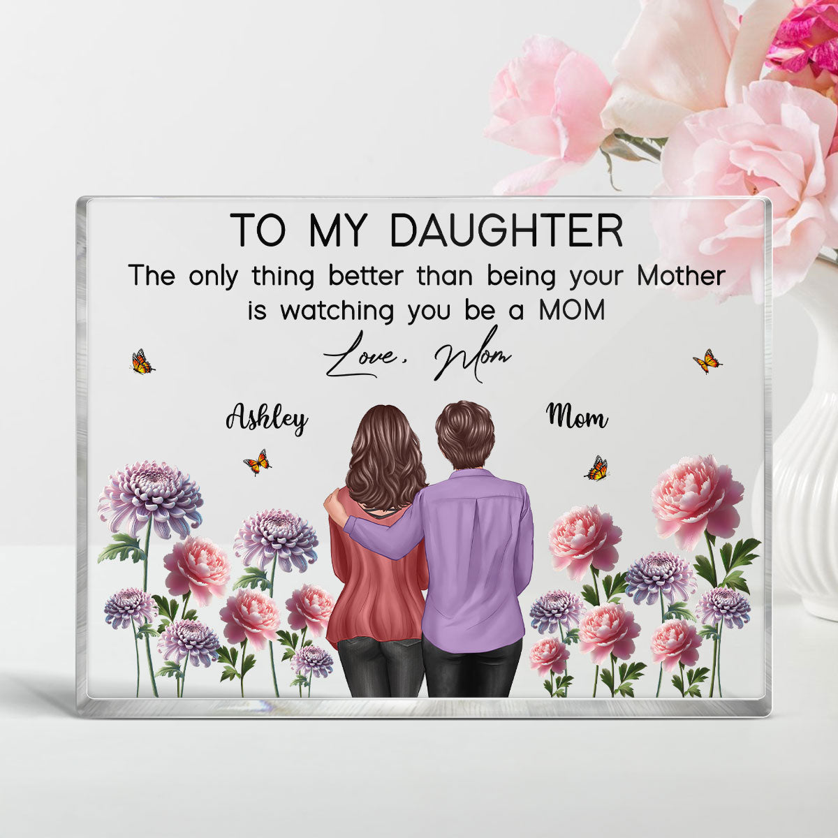 Upsell Mother's Day Card From Mom To Daughter
