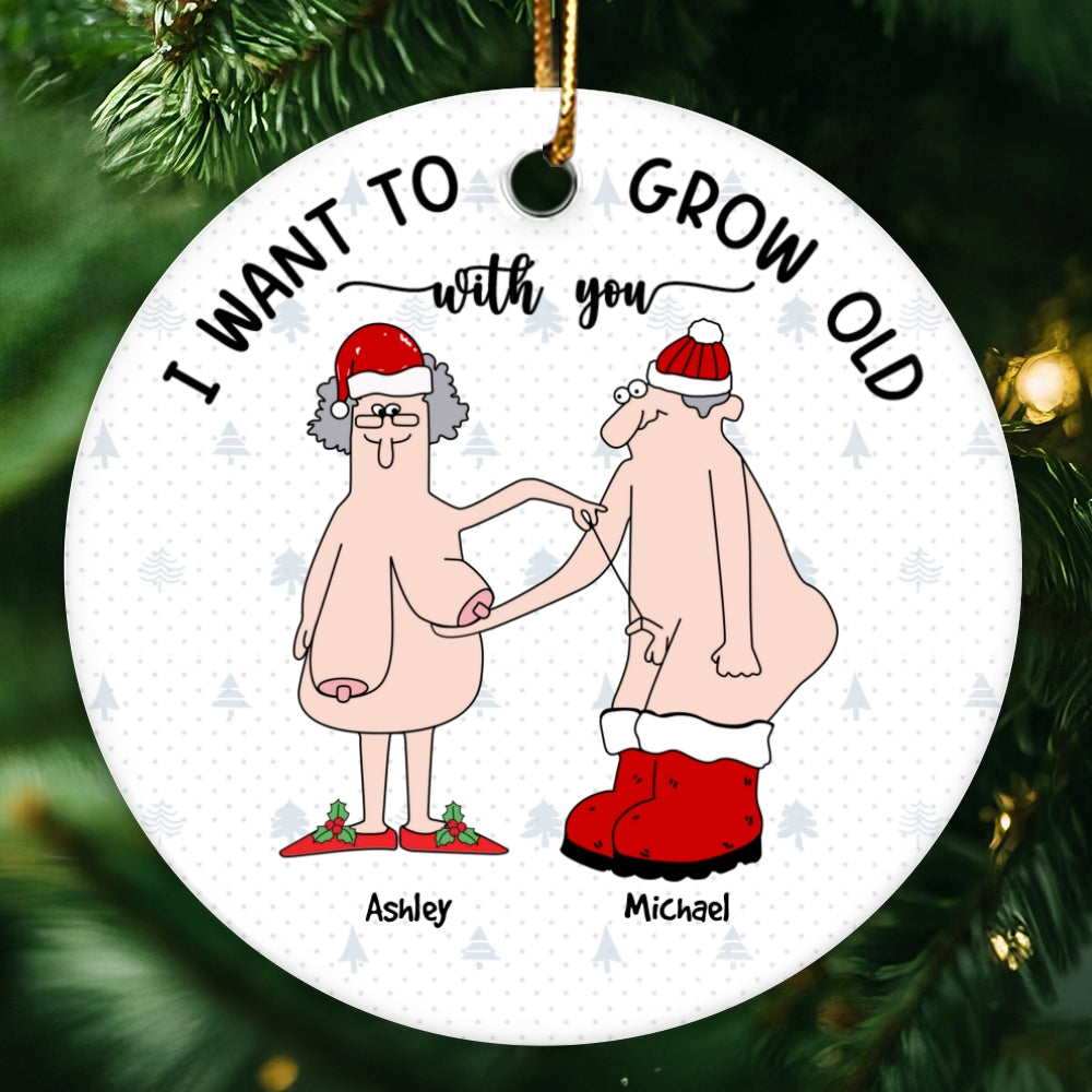 Funny Anniversary Gifts Christmas Ornament Gift for Wife Husband Girlfriend Boyfriend Him Her Personalized Ornament 2024