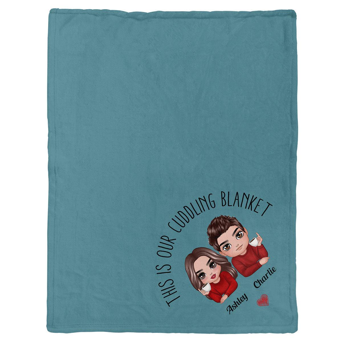 Fleece Blanket for Couples