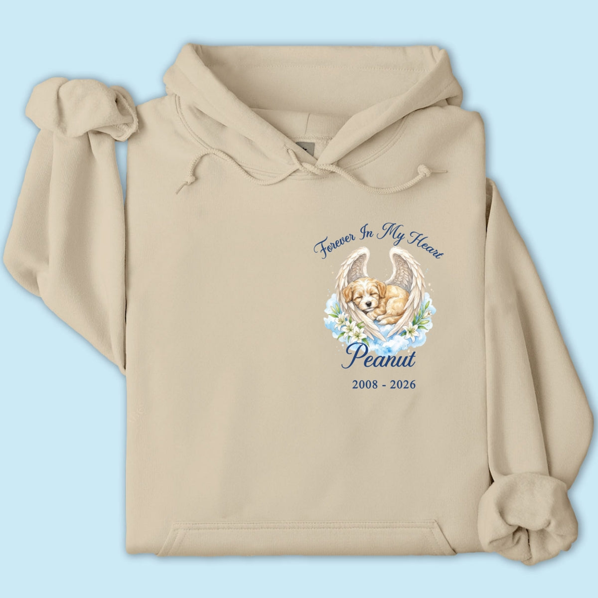 Memorial Upload Dog Cat Custom Photo - Personalized Shirt - Memorial Shirt, Sympathy, Remembrance Gift