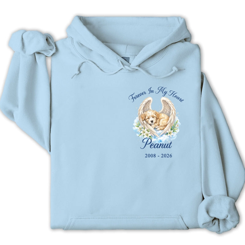 Memorial Upload Dog Cat Custom Photo - Personalized Shirt - Memorial Shirt, Sympathy, Remembrance Gift