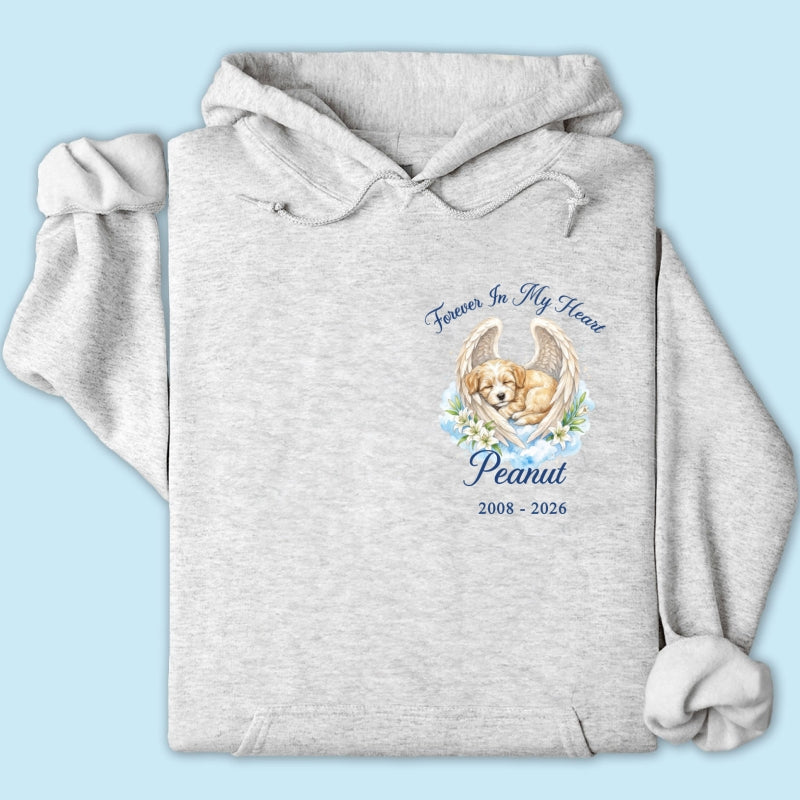 Memorial Upload Dog Cat Custom Photo - Personalized Shirt - Memorial Shirt, Sympathy, Remembrance Gift