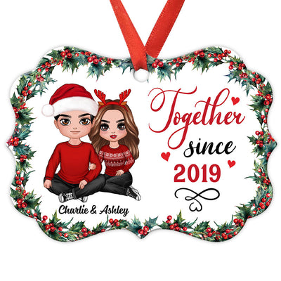 Holly Branch Couple We Got This Personalized Christmas Ornament