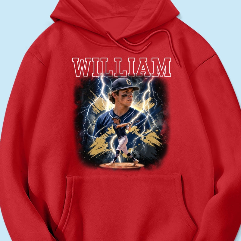 Trending Bootleg Sport Photos Insert With Name - Personalized Shirt - Gift For Boy, Girl