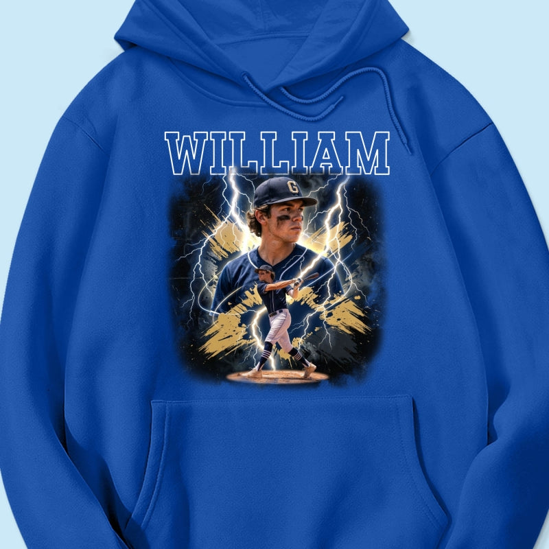 Trending Bootleg Sport Photos Insert With Name - Personalized Shirt - Gift For Boy, Girl