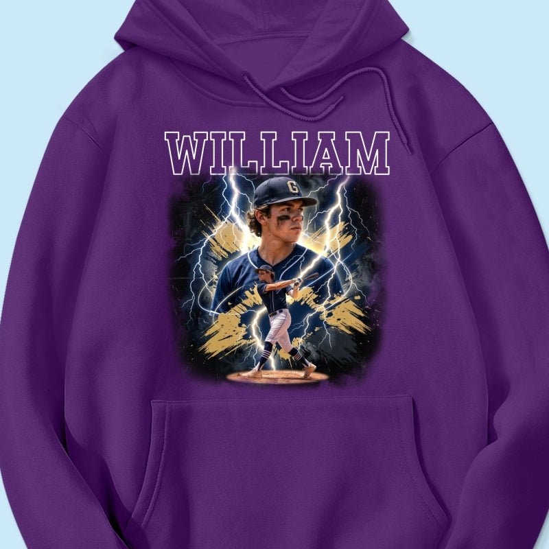 Trending Bootleg Sport Photos Insert With Name - Personalized Shirt - Gift For Boy, Girl